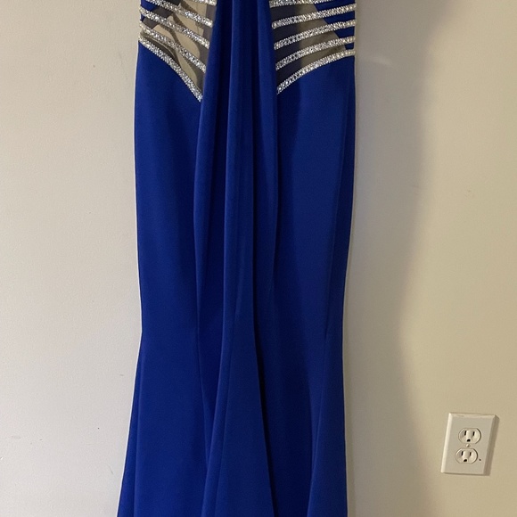 Royal Blue Prom Dress - Picture 6 of 11